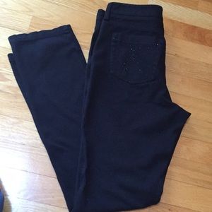 NYDJ Jeans w/ Embellished Pockets